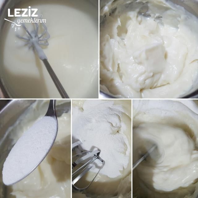 Yumurtasız Pastacı Kreması (Tam Ölçü)