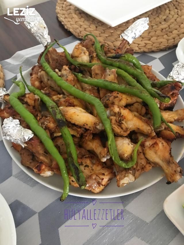 Mangal Tadında Tavuk Kanat