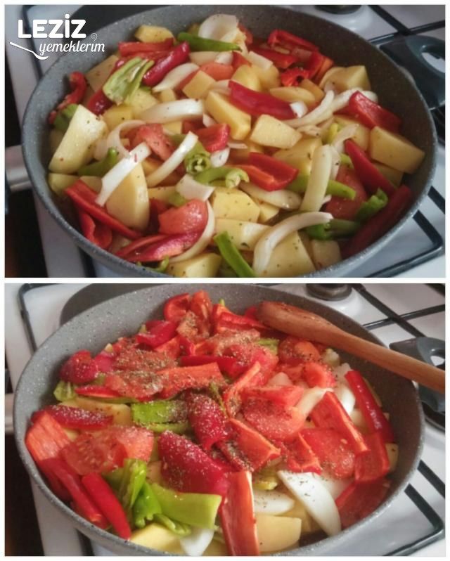 Tencerede Etsiz Patates Yemeği Tarifi