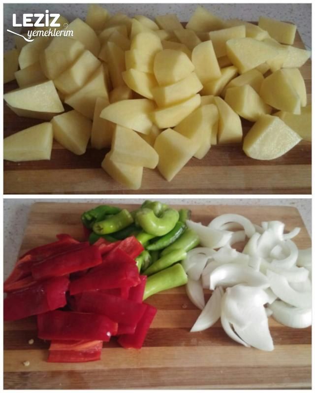 Tencerede Etsiz Patates Yemeği Tarifi
