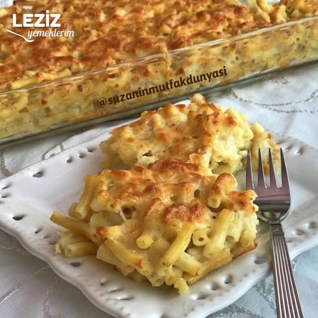 Fırında Beşamel Soslu Makarna Tarifi
