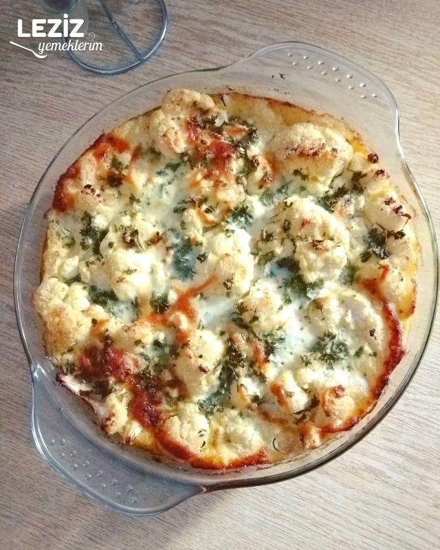 Börek Tadında Fırında Karnabahar
