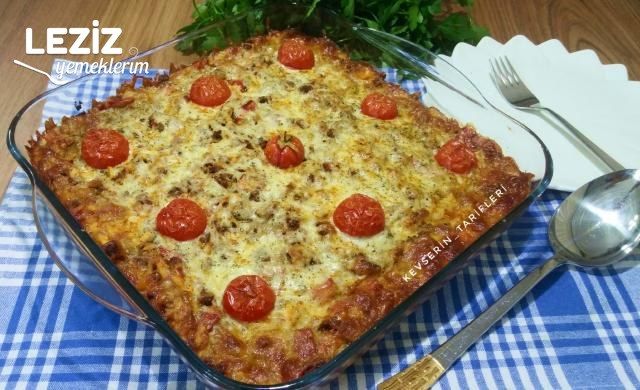 Kıymalı Kaşarlı Şahane Patates Püresi