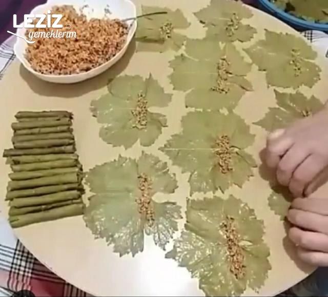 Zeytinyağlı Yaprak Sarması