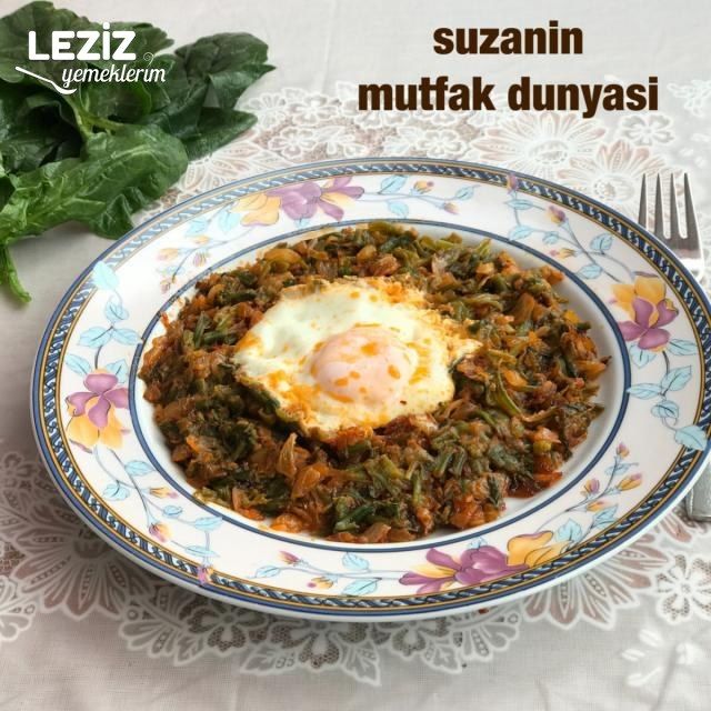 Ispanak Sapı / Kökü Kavurması