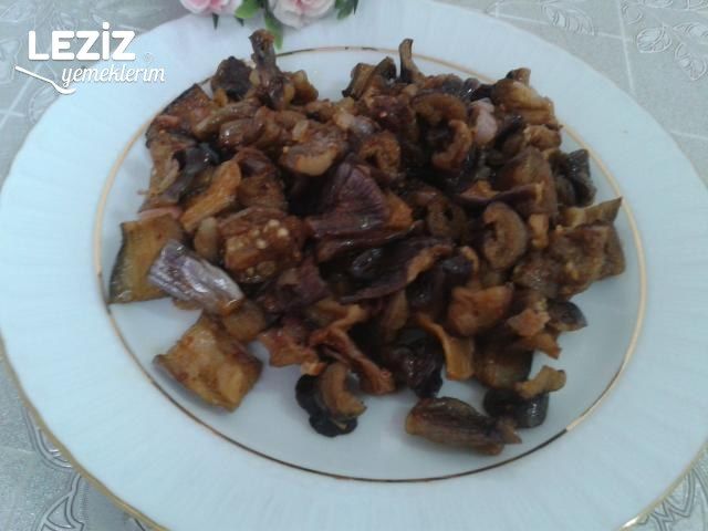 Kuru Patlıcan Kavurması Tarifi