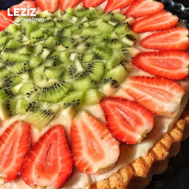 Meyveli Tart Yapılışı
