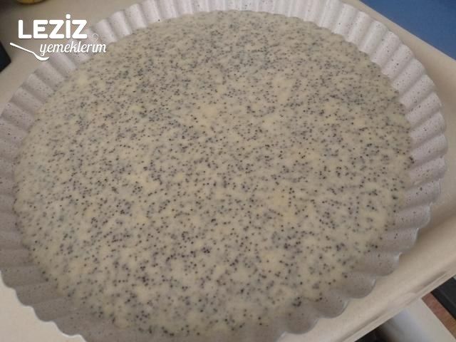 Tart Kalıbında Haşhaşlı Revani