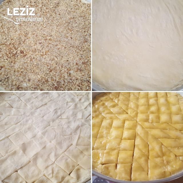 50 Kat Çok Pratik Nefis Ev Baklavası (Tam Ölçü)