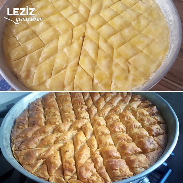 50 Kat Çok Pratik Nefis Ev Baklavası (Tam Ölçü)