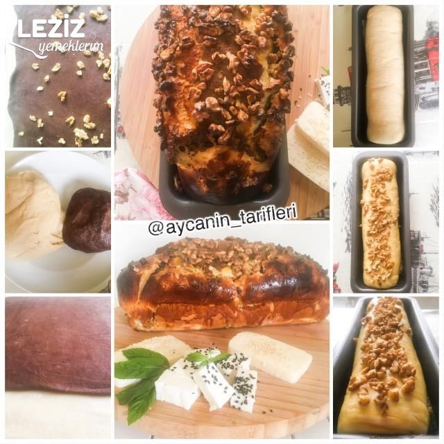 Kakaolu Cevizli Rulo Ekmek