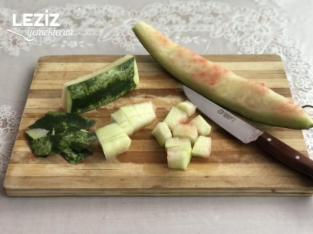 Karpuz Kabuğu Reçeli Tarifi