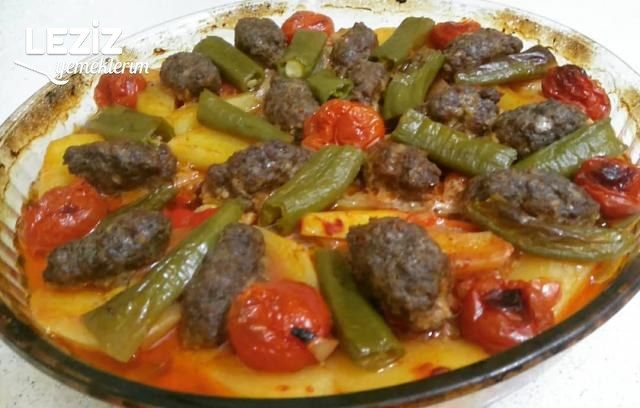 Muhteşem Lezzetli Fırında Köfte Patates