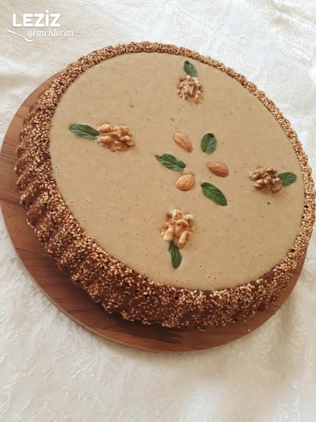 Tahin Soslu Tart Kek