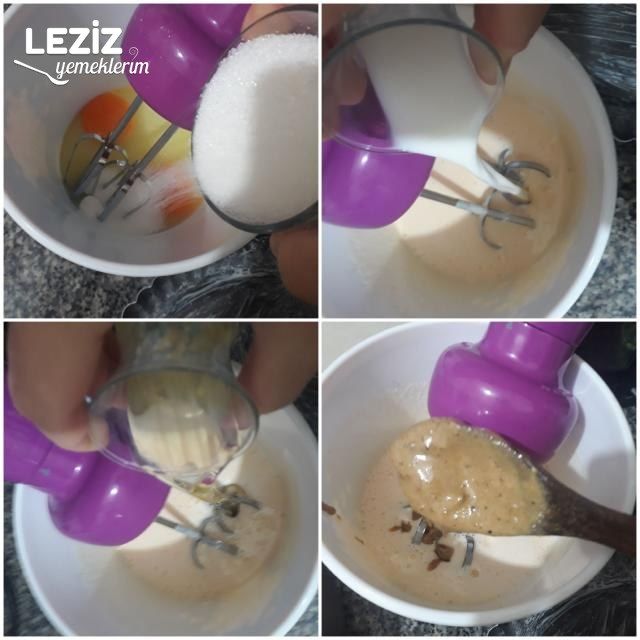 Tahin Soslu Tart Kek