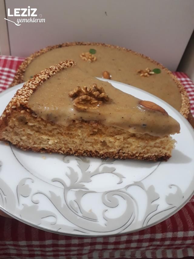 Tahin Soslu Tart Kek