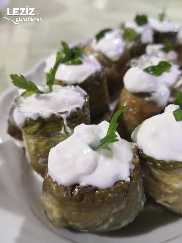 Yoğurtlu Kabak Sarma