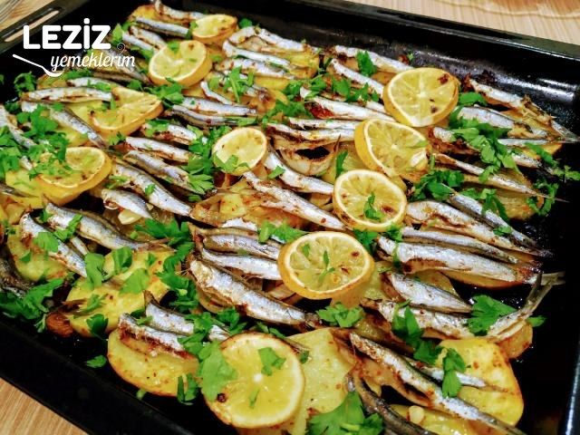 Fırında Sebzeli Hamsi