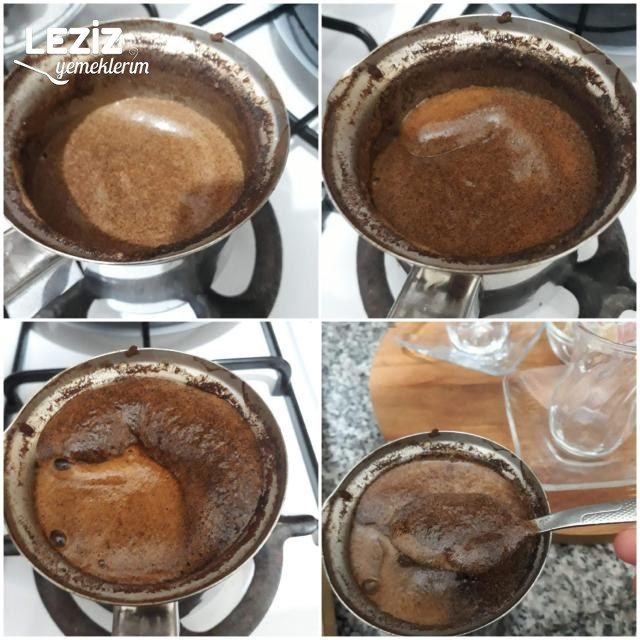 Susuz Pişen Kahve Tarifi (Maden Sulu+nutellalı)