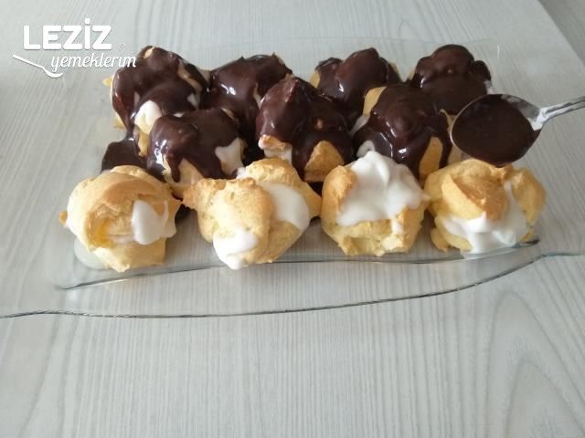 Pastane Usulü Profiterol Tarifi, Profiterol Nasıl Yapılır