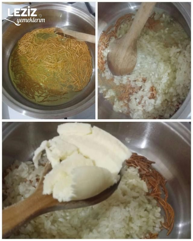 Tane Tane Şehriyeli Pirinç Pilavı