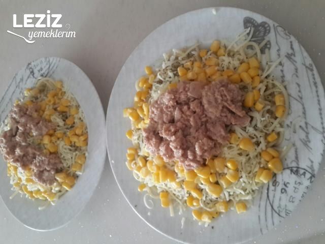 Ton Balıklı Fesleğenli Spagetti