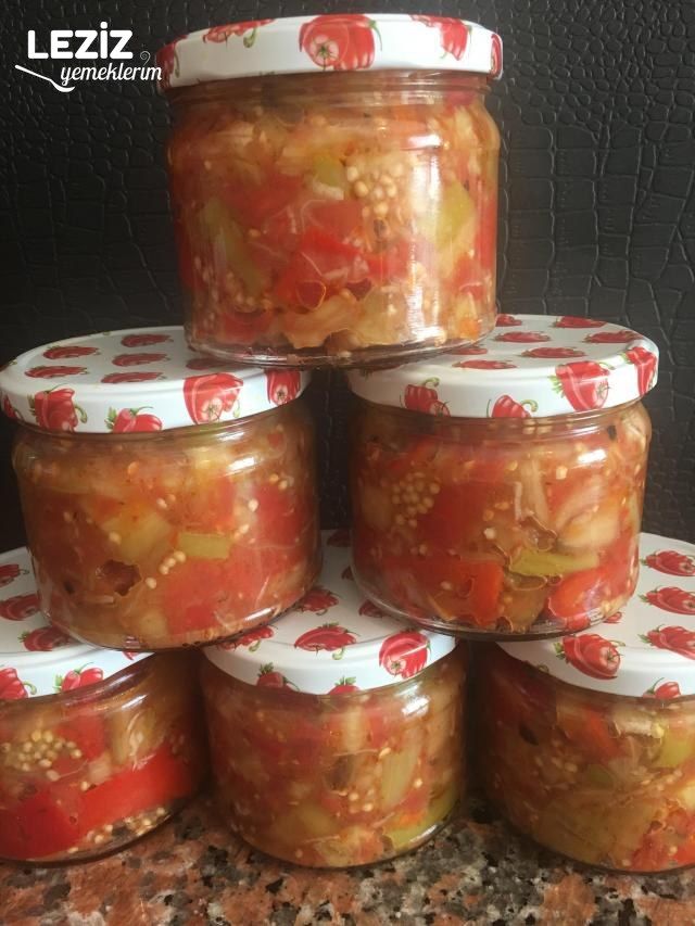 Patlıcan Sosu Konservesi