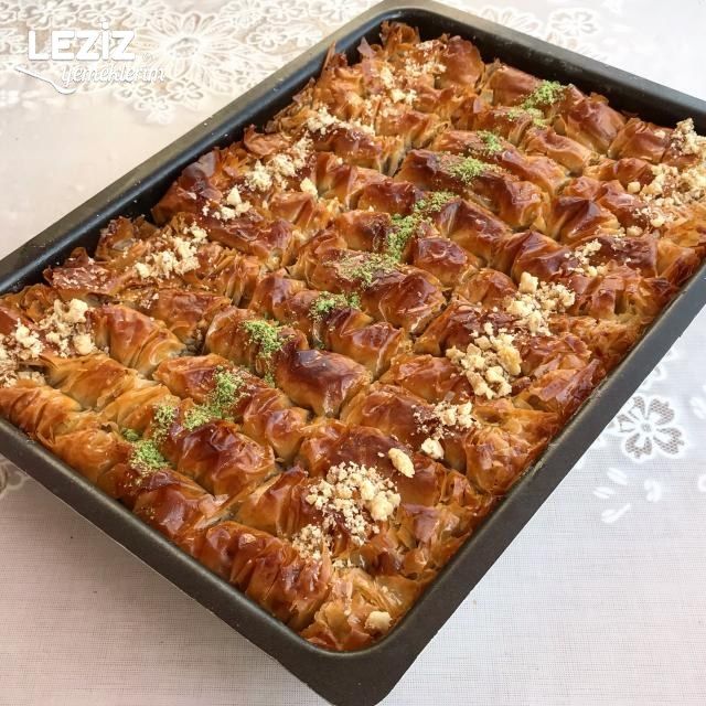 Burma Baklava (Hazır Baklava Yufkasından)