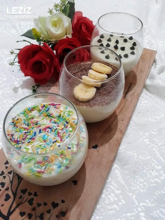 Ev Yapımı Muzlu Puding Tarifi