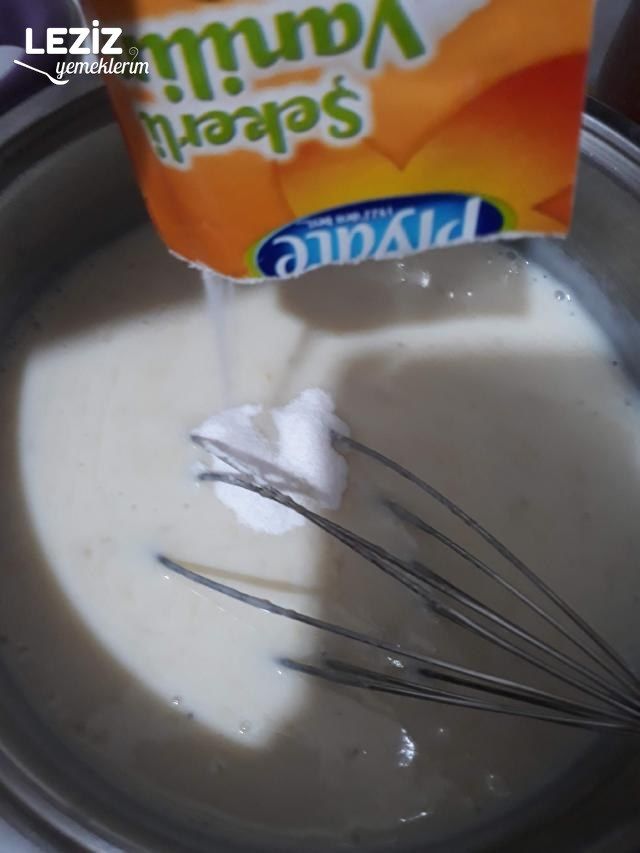 Ev Yapımı Muzlu Puding Tarifi