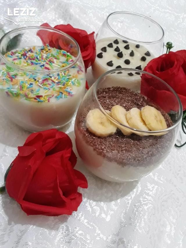 Ev Yapımı Muzlu Puding Tarifi