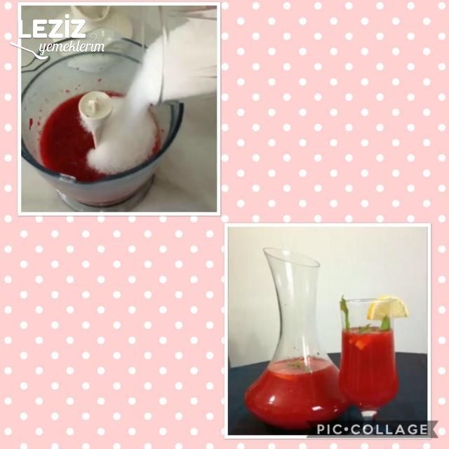 Çilekli Limonata