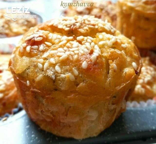 Muffin Kalıbında Patatesli Kek
