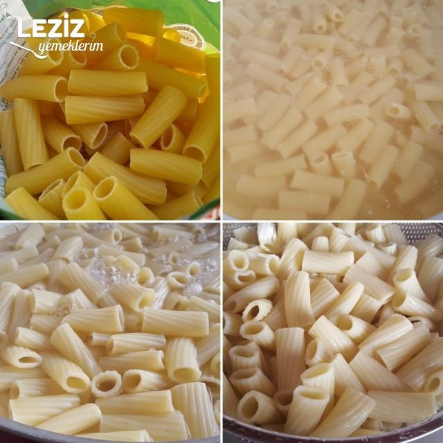 Harika Kıymalı Domates Soslu Fırın Makarna (Mutlaka Deneyin)