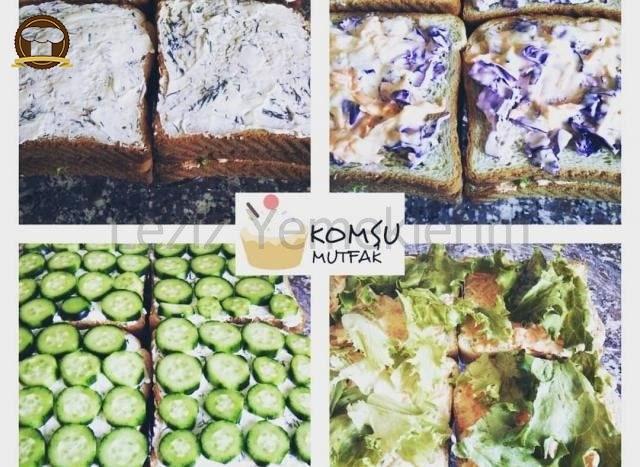 Pasta Görünümlü Salata