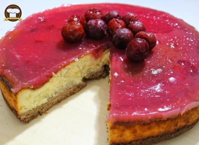 Vişneli Cheesecake Yapılışı