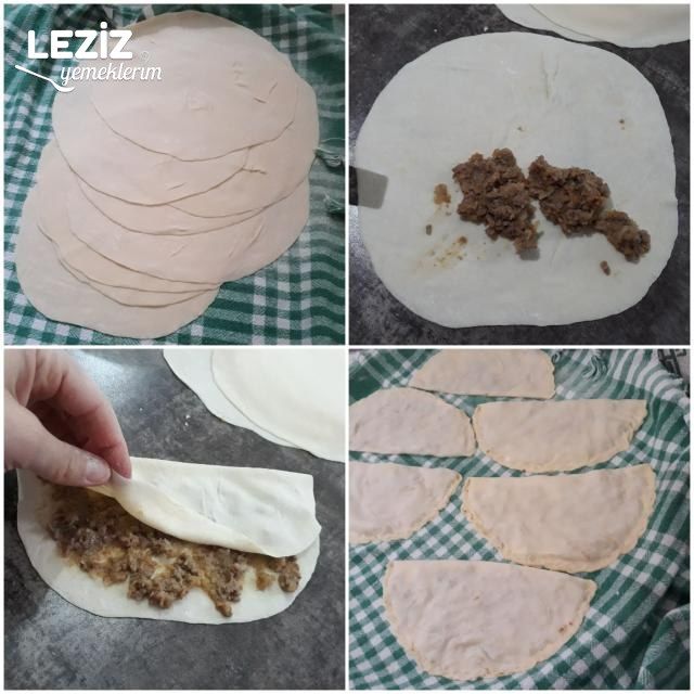 Sembüsek Tarifi ( Şembörek - Mardin Yöresi - Kapalı Lahmacun)