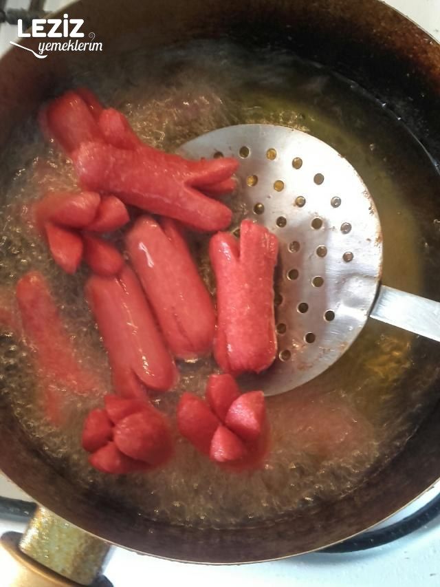 Çiçek Sosis Kızartma