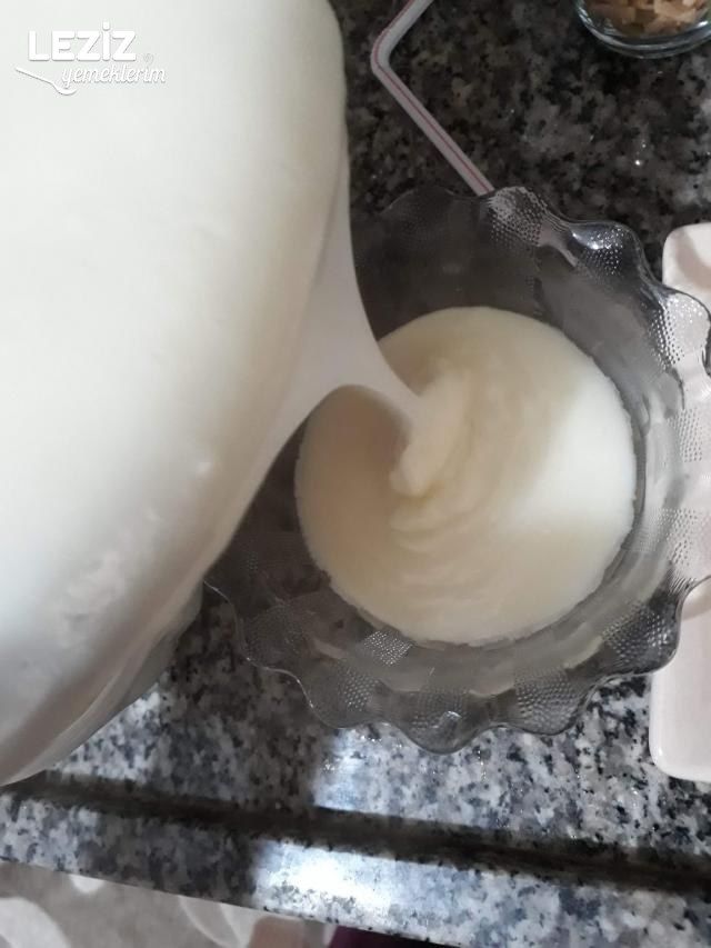 Ev Yapımı Pudingle Samanlıdağ Tatlısı