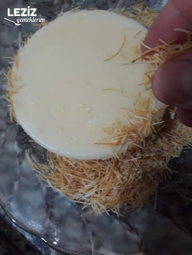 Ev Yapımı Pudingle Samanlıdağ Tatlısı