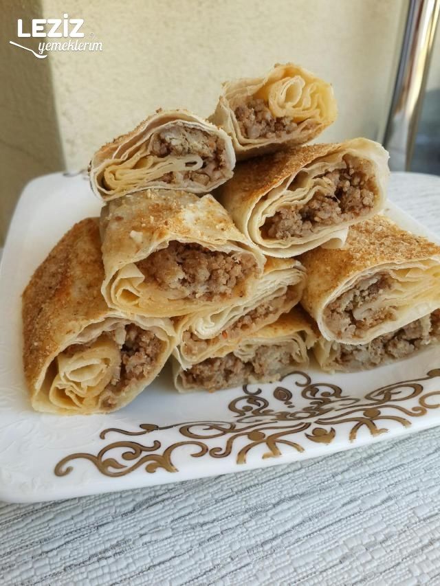 Galetalı Çıtır Kıymalı Rulo Börek