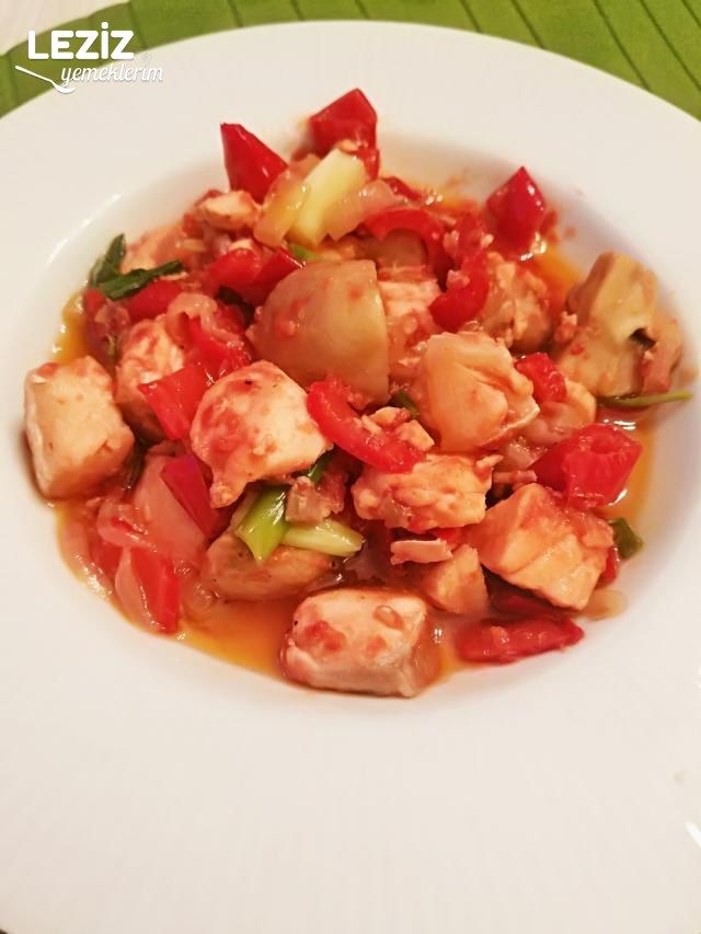 Sebzeli Somon Sote Tarifi