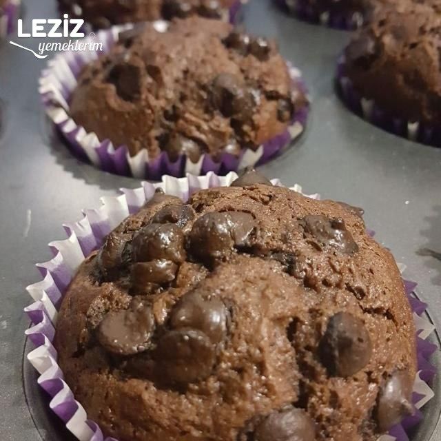 Damla Çikolatalı Muffin Yapımı