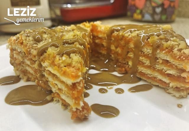 Bal Kabaklı Ve Bisküvili Pasta
