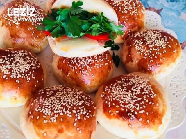 Hamburger Ekmeği (Ev Yapımı)