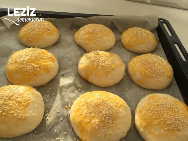 Hamburger Ekmeği (Ev Yapımı)