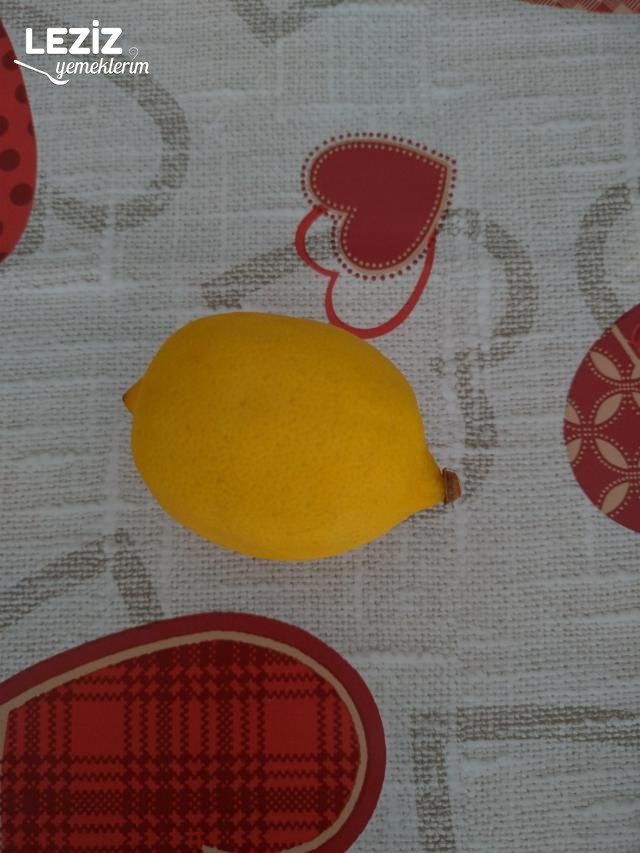Limonlu Damla Çikolatalı Kek