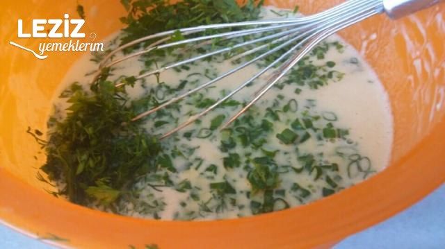 Sebzeli Peynirli Krep Pasta