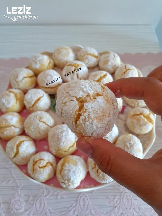 Limonlu Kurabiye Tarifi
