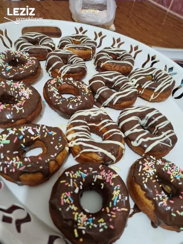 Evde Nefis Donut Yapımı